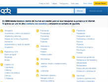 Tablet Screenshot of anabenegas-psicologa-madrid.es